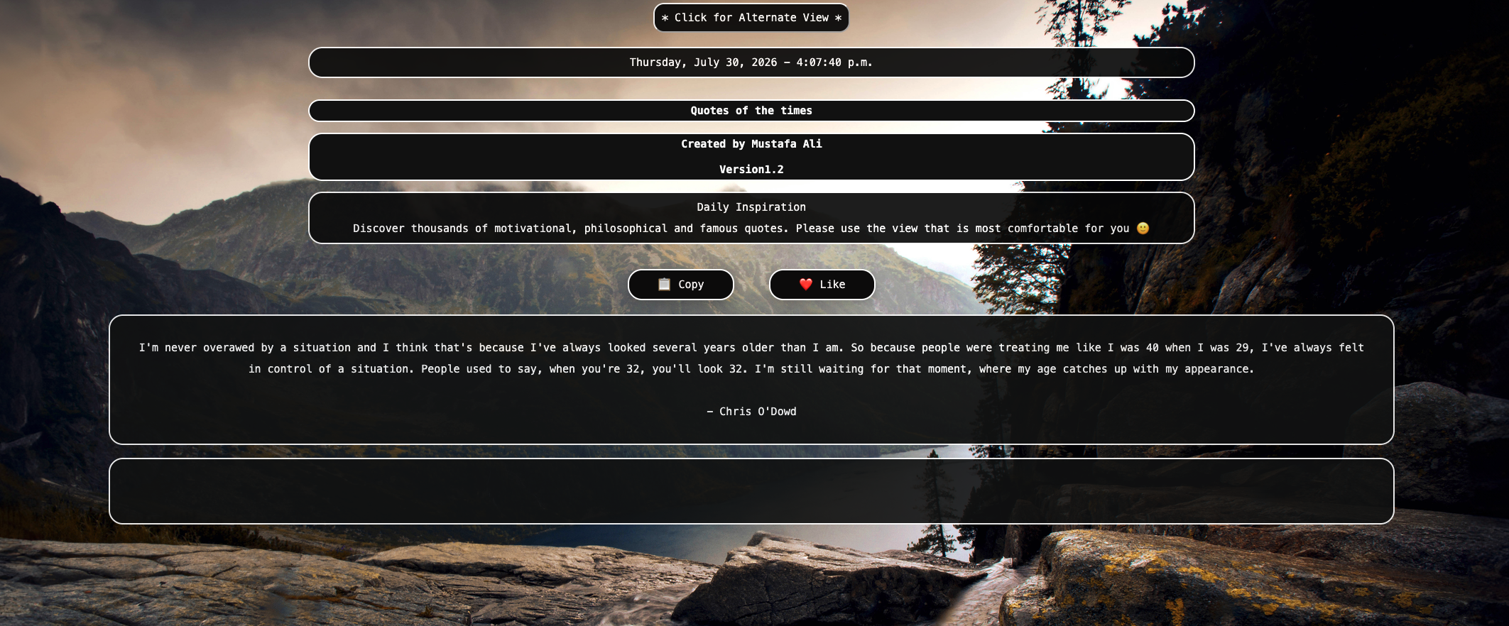 Portfolio Screenshot